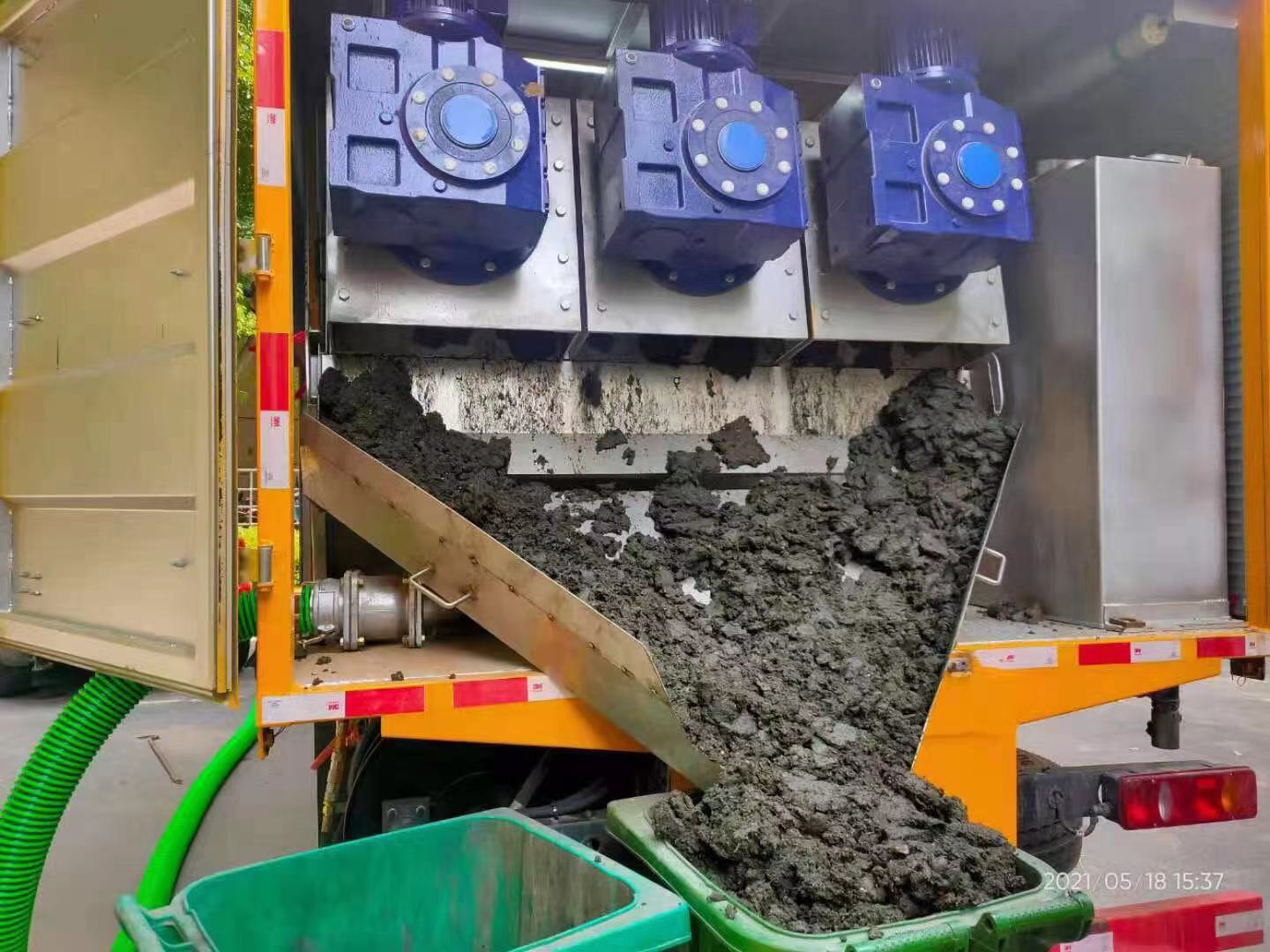 南关化粪池清掏城市维护站-泥浆净化干湿分离处理